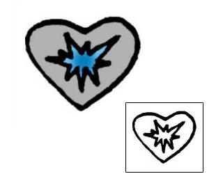 Heart Tattoo For Women tattoo | VVF-00942