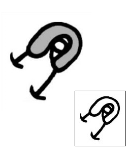Picture of Specific Body Parts tattoo | VVF-00993