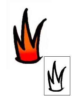 Fire – Flames Tattoo Miscellaneous tattoo | VVF-01070