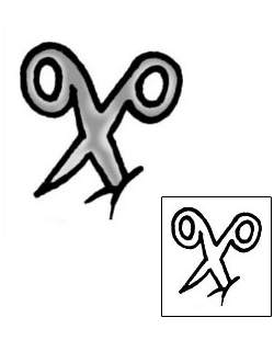 Picture of Specific Body Parts tattoo | VVF-01132