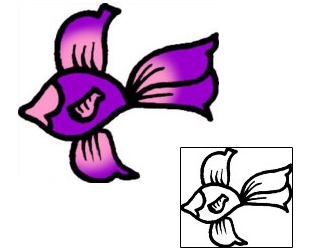 Sea Creature Tattoo Marine Life tattoo | VVF-01151