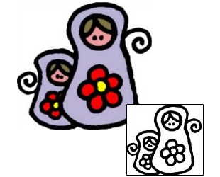 Picture of Specific Body Parts tattoo | VVF-01161