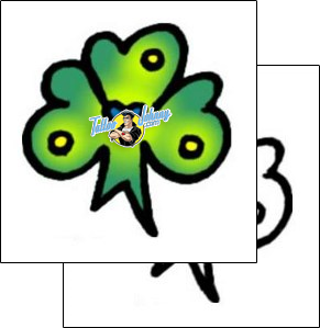 Clover Tattoo plant-life-clover-tattoos-vivi-vvf-01181