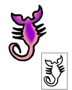 Scorpio Tattoo Specific Body Parts tattoo | VVF-01223