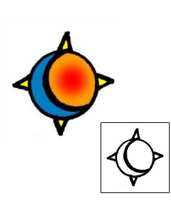 Celestial Tattoo Astronomy tattoo | VVF-01252