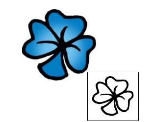 Clover Tattoo Specific Body Parts tattoo | VVF-01275