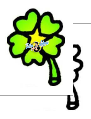 Clover Tattoo plant-life-clover-tattoos-vivi-vvf-01296