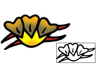 Picture of Specific Body Parts tattoo | VVF-01358