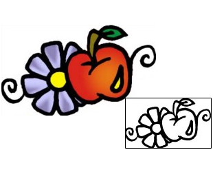 Picture of Specific Body Parts tattoo | VVF-01369