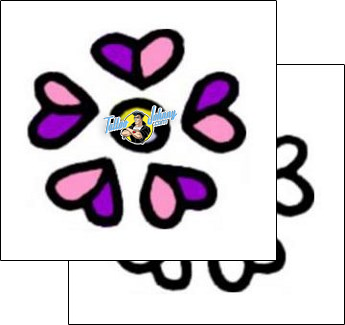 Flower Tattoo plant-life-flowers-tattoos-vivi-vvf-01372