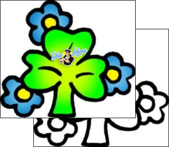 Flower Tattoo plant-life-flowers-tattoos-vivi-vvf-01393
