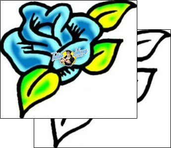 Flower Tattoo plant-life-flowers-tattoos-vivi-vvf-01421