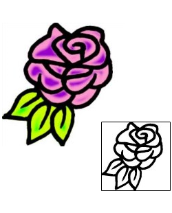 Flower Tattoo Specific Body Parts tattoo | VVF-01452