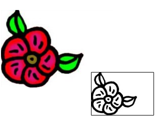 Plant Life Tattoo Specific Body Parts tattoo | VVF-01462