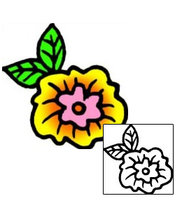 Plant Life Tattoo Specific Body Parts tattoo | VVF-01491