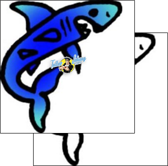 Sea Creature Tattoo marine-life-shark-tattoos-vivi-vvf-01816