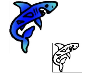 Marine Life Tattoo Specific Body Parts tattoo | VVF-01816