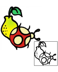 Food Tattoo Specific Body Parts tattoo | VVF-01868