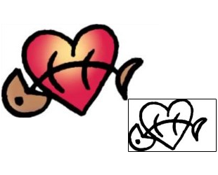 Heart Tattoo For Women tattoo | VVF-02067