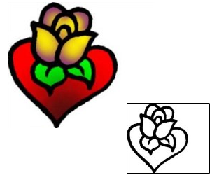 Heart Tattoo For Women tattoo | VVF-02080