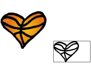 Heart Tattoo For Women tattoo | VVF-02162
