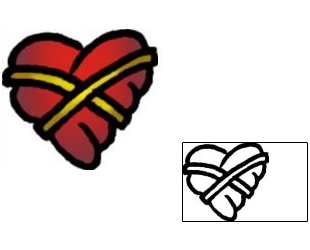 Heart Tattoo For Women tattoo | VVF-02214