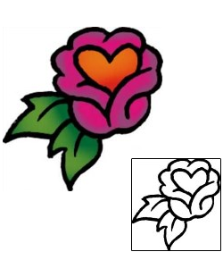 Rose Tattoo For Women tattoo | VVF-02236