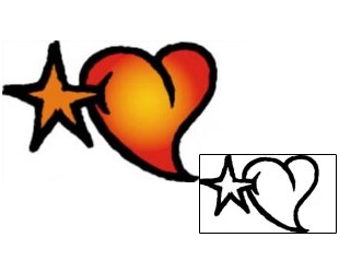 Heart Tattoo For Women tattoo | VVF-02242