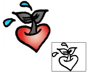 Heart Tattoo For Women tattoo | VVF-02268