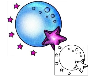 Picture of Astronomy tattoo | VVF-02308
