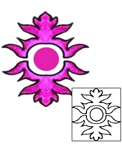 Sun Tattoo Tattoo Styles tattoo | VVF-02467