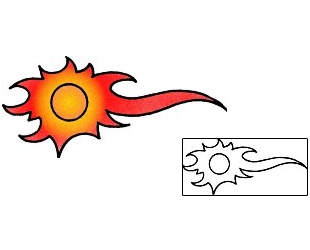 Sun Tattoo Astronomy tattoo | VVF-02520