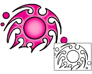 Sun Tattoo Tattoo Styles tattoo | VVF-02550