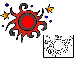 Picture of Astronomy tattoo | VVF-02556