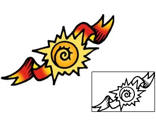 Sun Tattoo Astronomy tattoo | VVF-02572