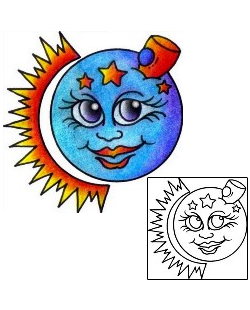Sun Tattoo Astronomy tattoo | VVF-02584