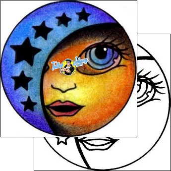 Celestial Tattoo astronomy-celestial-tattoos-vivi-vvf-02596