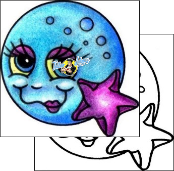 Celestial Tattoo astronomy-celestial-tattoos-vivi-vvf-02601