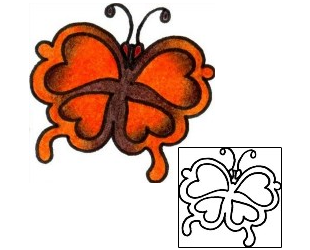 Butterfly Tattoo For Women tattoo | VVF-02686
