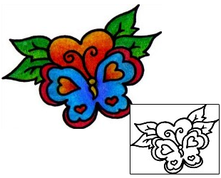 Butterfly Tattoo For Women tattoo | VVF-02737