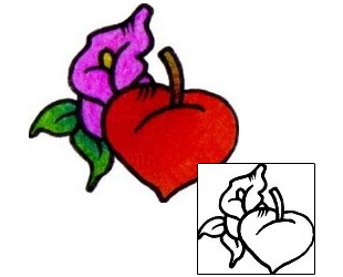 Heart Tattoo For Women tattoo | VVF-02948