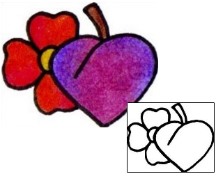 Heart Tattoo For Women tattoo | VVF-02954