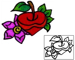 Heart Tattoo For Women tattoo | VVF-02964