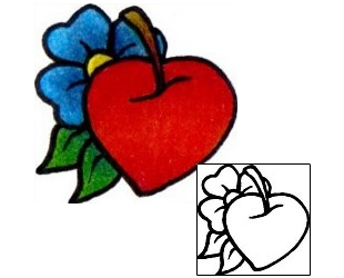 Heart Tattoo For Women tattoo | VVF-02971