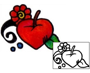 Heart Tattoo For Women tattoo | VVF-02972