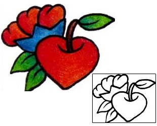 Heart Tattoo For Women tattoo | VVF-02979