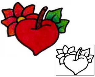 Heart Tattoo For Women tattoo | VVF-02981