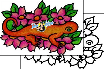 Flower Tattoo plant-life-flowers-tattoos-vivi-vvf-03025