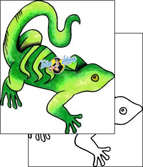 Gecko Tattoo reptiles-and-amphibians-gecko-tattoos-vivi-vvf-03043