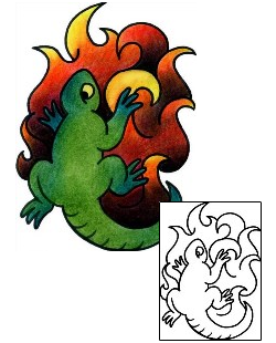 Lizard Tattoo Miscellaneous tattoo | VVF-03053